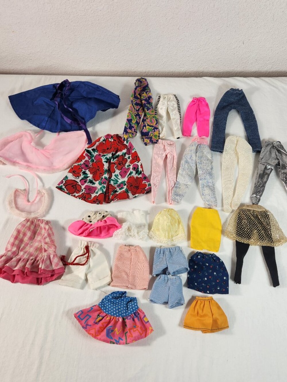 Vintage 1980s BARBIE Clothing LOT Bottoms Pants Skirts Shorts Fast Ship